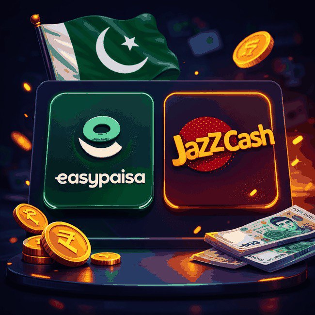 EasyPaisa и JazzCash — пополнение и вывод в казино для игроков из Пакистана
